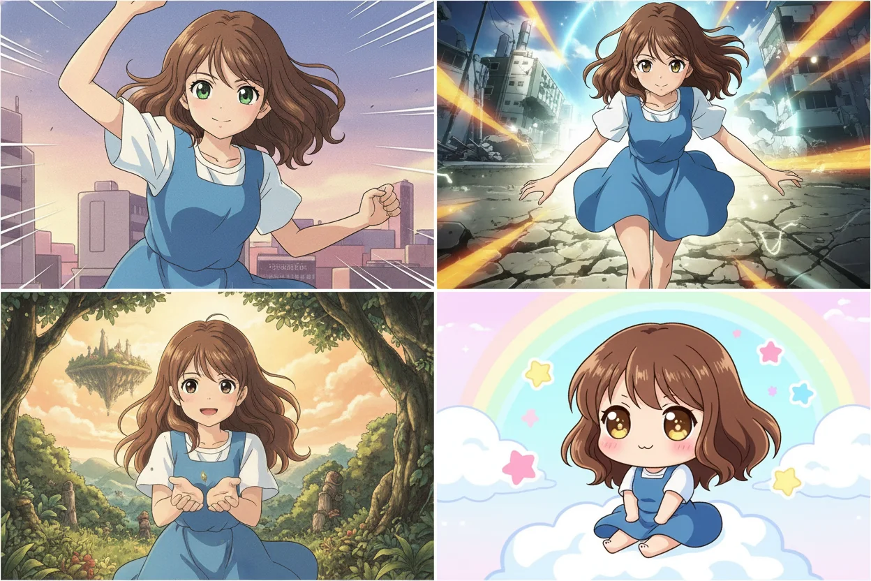 AI anime art example 1