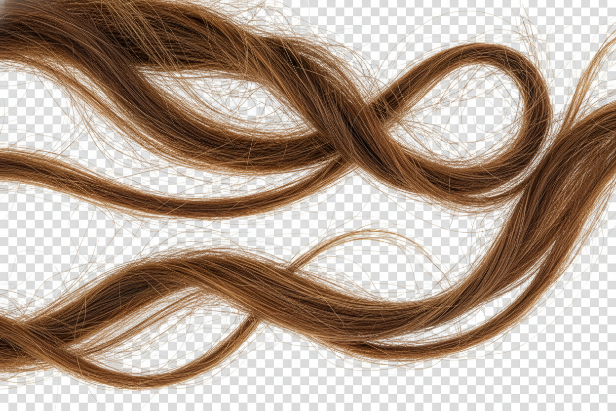 AI masking tricky details like hair strands